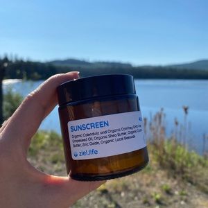 Natural Sunscreen 4oz jar
